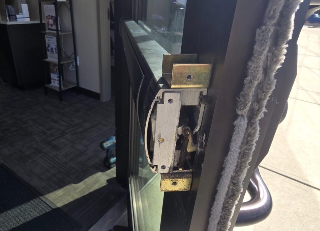 Commercial door lock repair by PROF Locksmith in Needham, MA