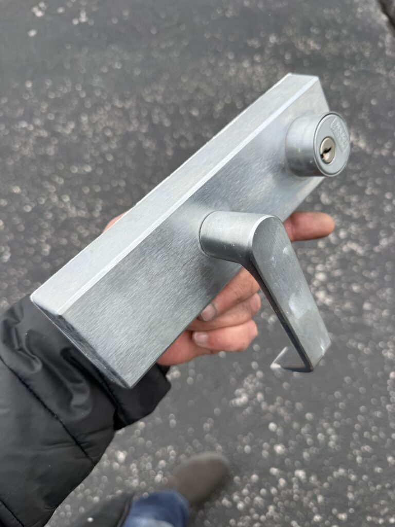 Commercial locksmith door lock repair in Norwood MA